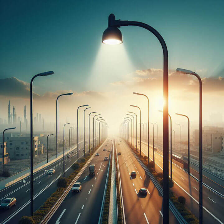 Testy wibracyjne lamp oraz słupów oświetleniowych
